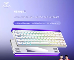 [Đã Đóng GB] Bàn Phím Gaming Low Profile Aula Hero68 Mini Air