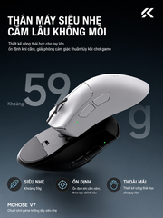 [GROUP BUY] CHUỘT GAMING CÔNG THÁI HỌC MCHOSE V7