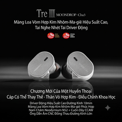 [GROUP BUY] TAI NGHE IEM QUỐC DÂN MOONDROP CHU 3
