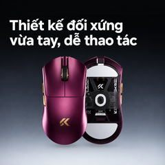[GROUP BUY] CHUỘT GAMING MCHOSE K5 SERIES THIẾT KẾ HOLLOW ĐÁY