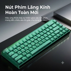 [GROUP BUY] BÀN PHÍM GAMING HE MADLIONS NANO 68 V2