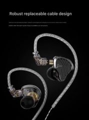 Tai Nghe IEM GK Kunten Large Dynamic Driver 10mm Nghe Tạp