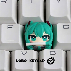 Keycap Artisan Vocaloid Miku Chính Hãng Lobo