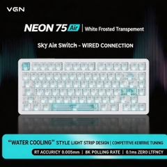[GROUP BUY] BÀN PHÍM GAME HE VGN NEON75 AIR RT 0.005mm