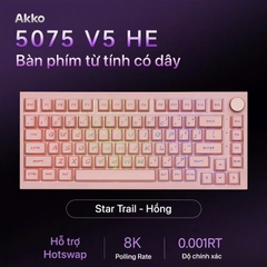 [Group Buy] Bàn Phím Cơ Gaming Akko 5075 V5 HE TMR