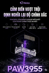 [Đã Đóng Group Buy] Chuột Gaming AKKO V9 Master Cảm Biến PAW3955