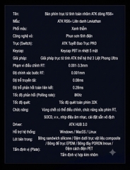 [GROUP BUY] BỘ SẢN PHẨM ESPORT FLAGSHIP ATK x LEVIATAN