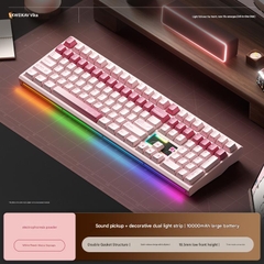 Bàn Phím Cơ WEIKAV NUT108 Nhôm CNC 3 Mode Full Size