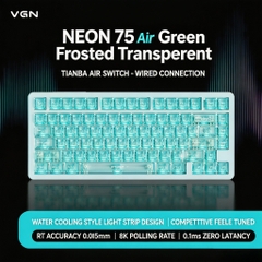 [GROUP BUY] BÀN PHÍM GAME HE VGN NEON75 AIR RT 0.005mm