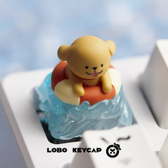 Keycap Artisan LOBO Line Puppy - Sticker Line