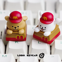 Keycap Artisan LOBO Line Puppy - Sticker Line