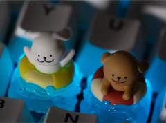 Keycap Artisan LOBO Line Puppy - Sticker Line