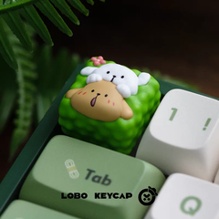 Keycap Artisan LOBO Line Puppy - Sticker Line