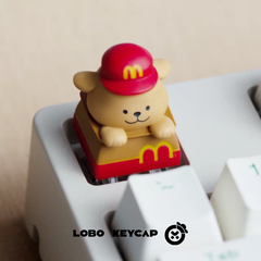 Keycap Artisan LOBO Line Puppy - Sticker Line