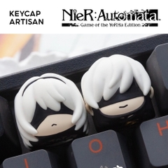 Keycap Artisan LOBO 2B / 9S - Nier:Automata