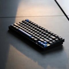 Bàn Phím Cơ Không Dây AL75 Nhôm CNC Anode 3 Mode- Mạch Xuôi - Led RGB - Hotswap 5 Pin - Badget Mạ Vàng 18K - TTKeyboard
