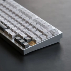 Bàn Phím Cơ Không Dây AL75 Nhôm CNC Anode 3 Mode- Mạch Xuôi - Led RGB - Hotswap 5 Pin - Badget Mạ Vàng 18K - TTKeyboard