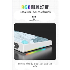 [Hỏa Tốc]Bàn Phím Cơ Bluetooth Xinmeng X98 PRO - Led RGB - Led Viền - Hotswap 5 Pin - Mạch Xuôi - Full Foam - TTKeyboard