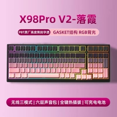 [Hỏa Tốc]Bàn Phím Cơ Bluetooth Xinmeng X98 PRO - Led RGB - Led Viền - Hotswap 5 Pin - Mạch Xuôi - Full Foam - TTKeyboard
