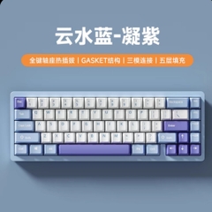 [Sẵn Hàng Hỏa Tốc] Bàn Phím KIT LUCKY65 - Nôm CNC - 3 Mode Kết Nối - Tạ Đáy - Hotswap - Mạch Xuôi - Led RGB - TTKeyboard