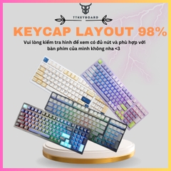 [Sẵn Hàng] Keycap Bóc Phím Cho Bàn Phím Cơ - Chất Liệu PBT DoubleShot - Layout 98% - Giá Rẻ - TTKeyboard