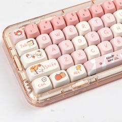 [Hỏa Tốc] Keycap Cực Dễ Thương MOA Profile - Nhựa PBT - In Dyesub - Phù Hợp Mọi Layout Cơ Bản - TTKeyboard
