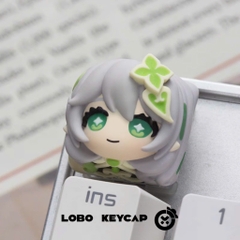 [Hỏa Tốc] Keycap Artisan GENSHIN Zhongli Nahida Klee Furina Ganyu - Chính Hãng Lobo - TTKeyboard