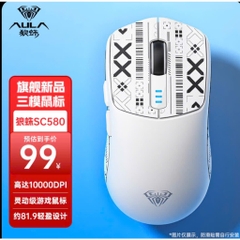 [Hỏa Tốc] Chuột Không Dây Gaming AULA SC580 | 3 Mode Bluetooth/2.4g/Type-c | 500mah | 6 Mức DPI | PAW 3325 | TTKeyboard