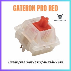 [Hỏa Tốc] Switch Gateron Milky Yellow Pro| Gateron Red Pro | Âm Trầm | Dùng Cho Bàn Phím Cơ | TTKeyboard