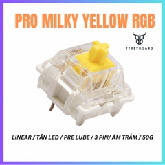 [Hỏa Tốc] Switch Gateron Milky Yellow Pro| Gateron Red Pro | Âm Trầm | Dùng Cho Bàn Phím Cơ | TTKeyboard