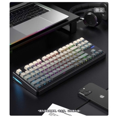 [Hỏa Tốc] Bàn Phím Cơ Riccks RS8 | 3 Mode| Led Viền| Keymap VIA/QMK| Hotswap Mạch Xuôi| Led RGB| TTKeyboard