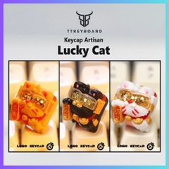 [Hỏa Tốc] Keycap Artisan Lucky Cat | Keycap Custom Bàn Phím Cơ Chất Liệu Resin Cao Cấp | Chính Hãng Lobo | TTkeyboard