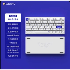 [Hỏa Tốc] Bàn Phím Weikav D75 | Nhôm CNC 3 Mode | Mạch Xuôi | Led RGB | Ball Catch | Họa Tiết Cánh Diều | TTKeyboard