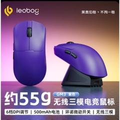 Chuột Gaming Không Dây Leobog GM3 | 3 Mode Kết Nối | Có DOCK Sạc | Polling Rate 1000 hz | TTKeyboard