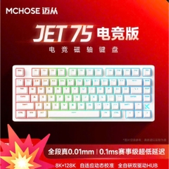 Bàn Phím Cơ Gaming Rapid Trigger HE Mchose JET75 Rapid Trigger 8000hz Cấu Hình Cao