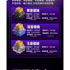 [Hỏa Tốc] Bàn Phím Cơ Gaming He Rapid Trigger Aula Hero84 | Rapid Trigger | Polling rate 8000hz| Led RGB | TTKeyboard