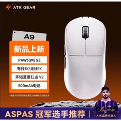[Hỏa Tốc] Chuột Không Dây ATK Dragonfly A9 Ultra | A9 Pro | A9 Plus | A9 SE | PAW3950 Ultra | 8K Polling | TTKeyboard
