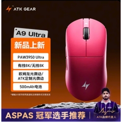 [Hỏa Tốc] Chuột Không Dây ATK Dragonfly A9 Ultra | A9 Pro | A9 Plus | A9 SE | PAW3950 Ultra | 8K Polling | TTKeyboard