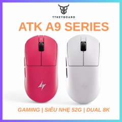 [Hỏa Tốc] Chuột Không Dây ATK Dragonfly A9 Ultra | A9 Pro | A9 Plus | A9 SE | PAW3950 Ultra | 8K Polling | TTKeyboard