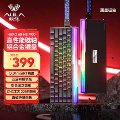 [Đang Về] Phím Cơ Gaming Hero68 Ultra | Nhôm CNC| Rapid Trigger 8K Polling Rate | 128K Scan Rate | Led Viền | TTkeyboard