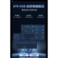 [Hỏa Tốc] Tai Nghe Không Dây Gaming ATK Mercury M1 | 3 Mode | TypeC | Bluetooth | 2.4Ghz | TTKeyboard