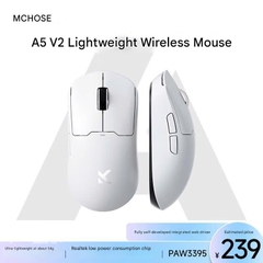 [Hỏa Tốc] Chuột Không Dây Gaming Mchose A5 Series | 3 Mode | PAW3395 -|Trọng Lượng Nhẹ | Polling Rate Lên Tới 4K