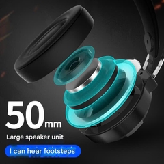 [Hỏa Tốc] Tai Nghe Chụp Tai Gaming MCHOSE Q9 Có LED Đổi Màu | Có Mic Đàm Thoại | Headphone Chơi Game Trên Laptop PC
