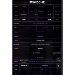 Bàn Phím Cơ Gaming Không Dây AULA Mini60 Rapid Trigger Dongle 8000hz 128k Scan Rate 3 Mode TTK