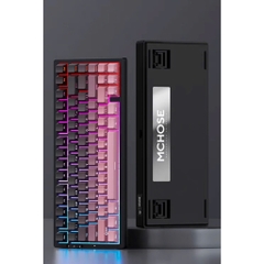 Bàn Phím Cơ Không Dây MCHOSE G75 3 Chế Độ, Mạch Xuôi, Led RGB, Full Foam, Gasket Mount