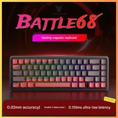 [Hỏa Tốc] Bàn Phím Cơ Gaming HE BATTLE68 - Rapig Trigger - Polling Rate 8K - 0.02mm RT - TTKeyboard