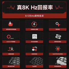 [Hỏa Tốc] Bàn Phím Cơ Gaming HE BATTLE68 - Rapig Trigger - Polling Rate 8K - 0.02mm RT - TTKeyboard