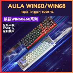 [SALE GIÁ SỐC] Bàn Phím Cơ Gaming AULA WIN60 | WIN68 HE | Rapid Trigger | 8000hz | TTKeyboard