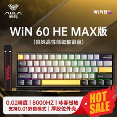 [SALE GIÁ SỐC] Bàn Phím Cơ Gaming AULA WIN60 | WIN68 HE | Rapid Trigger | 8000hz | TTKeyboard