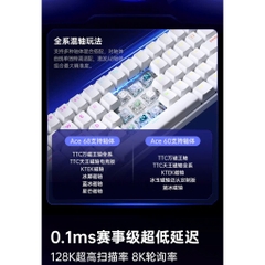[Hỏa Tốc] Bàn Phím Cơ Gaming Mchose Ace60 Ace68 | Rapid Trigger | 1000hz | 8000hz | TTkeyboard
